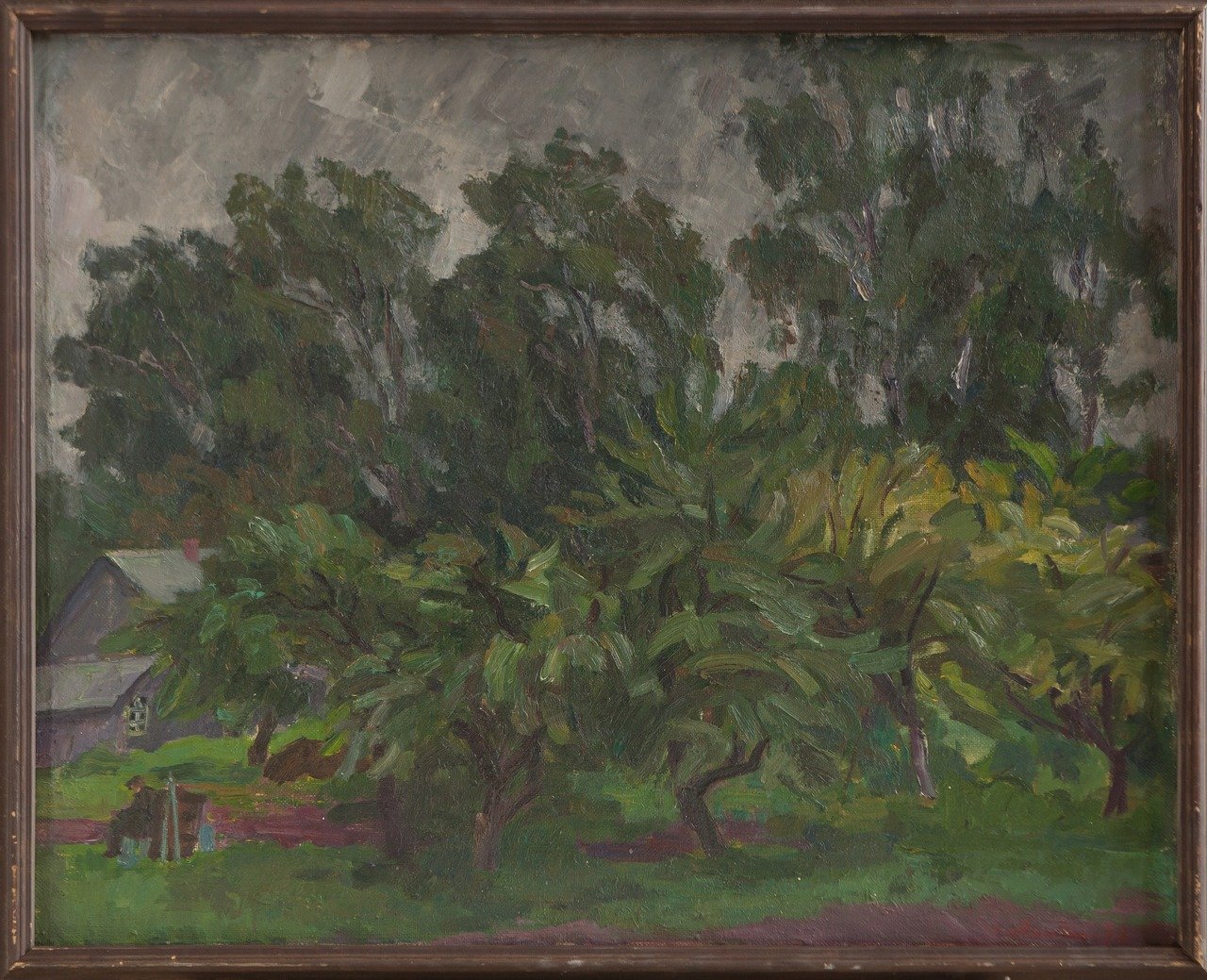 Сад Ивана Васильевича. 1992г. 65x81.5