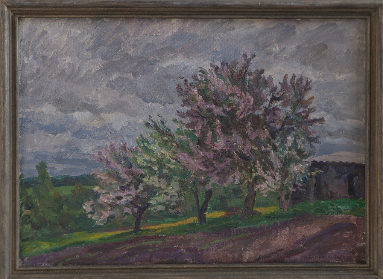 Весна. 1996г. Холст, масло. 50х70