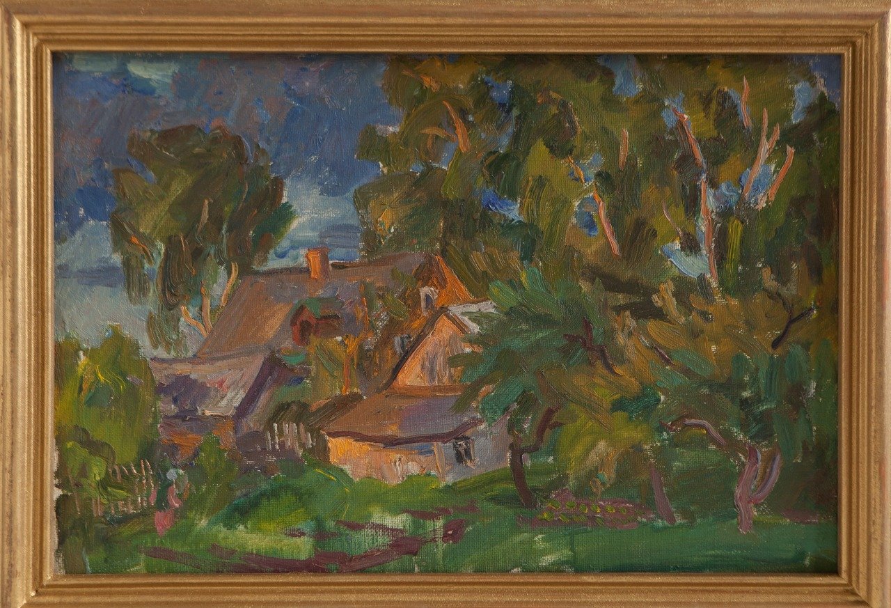 Вечер. Холст, масло. 40х60