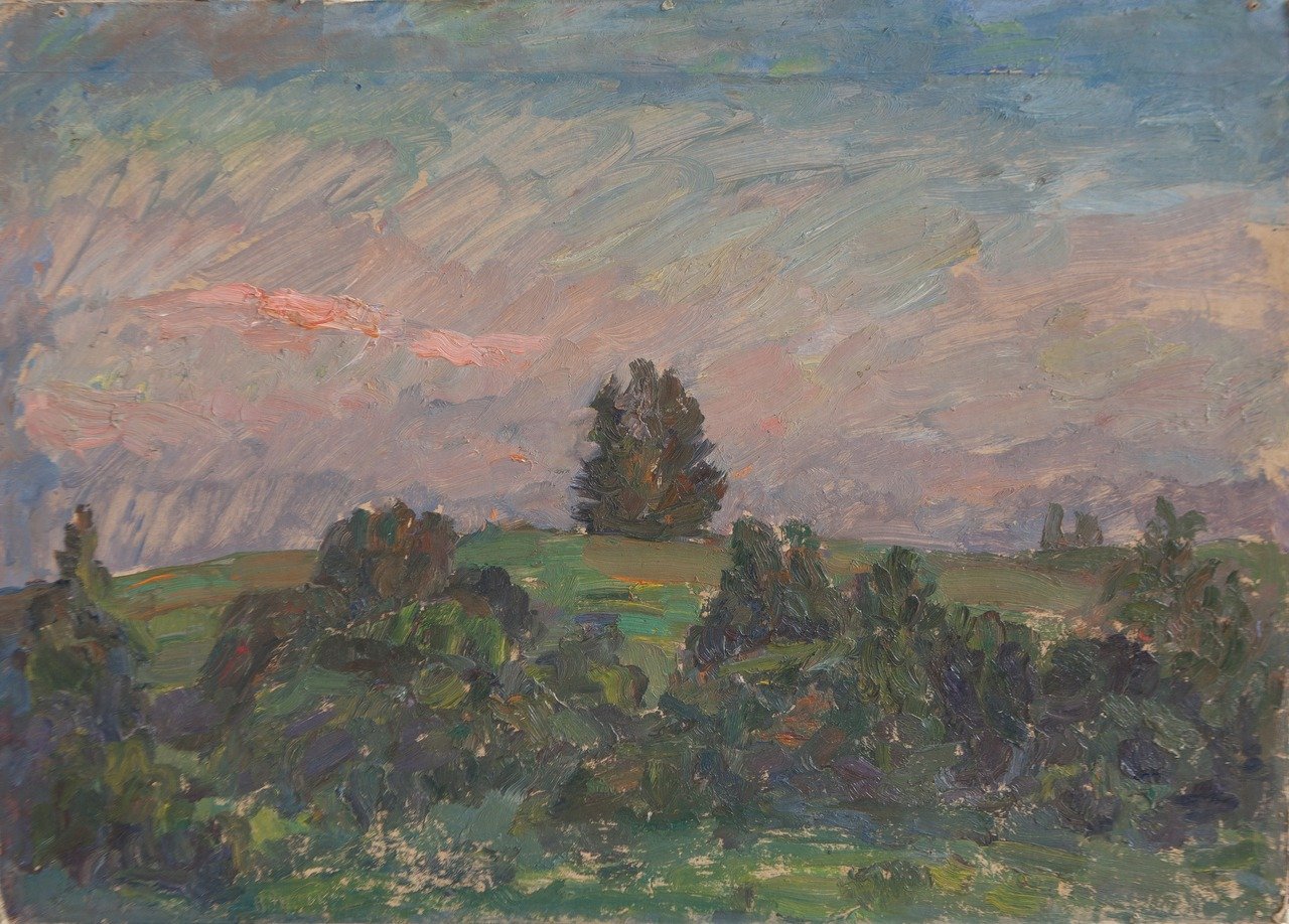 Б/Н. Фанера, масло. 50х70