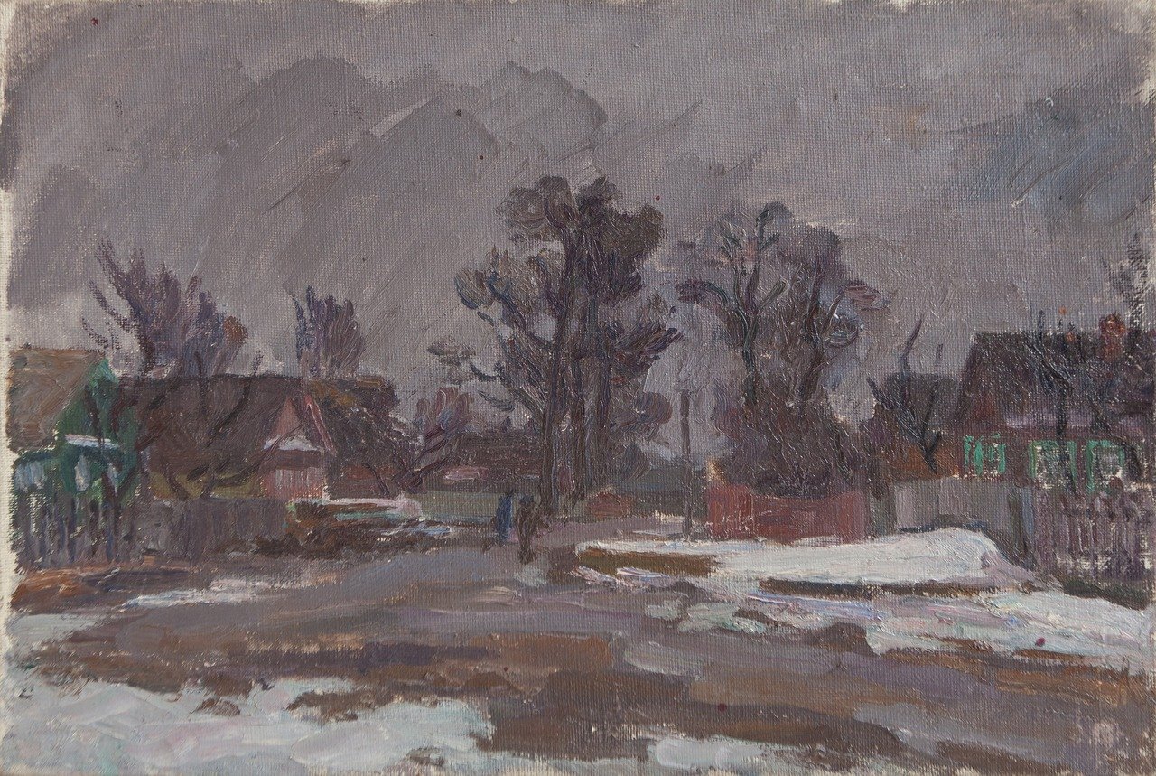 Март. 1993г. Холст, масло. 41х60