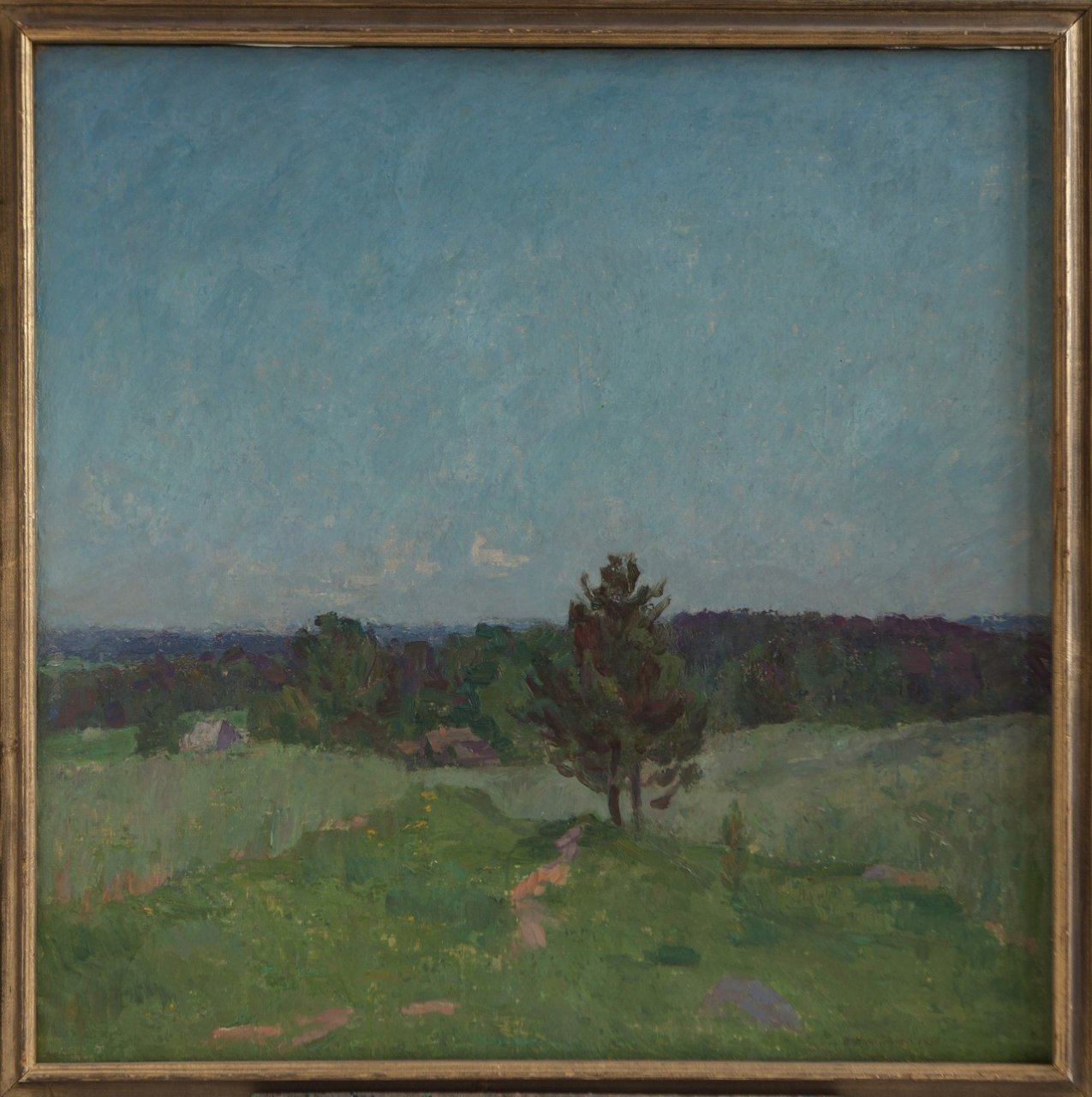 Пушкиногорье (Михайловские дали). 1984г. Холст, масло. 100х100