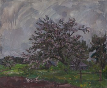 Весна. 1991г. Холст, масло. 75х93