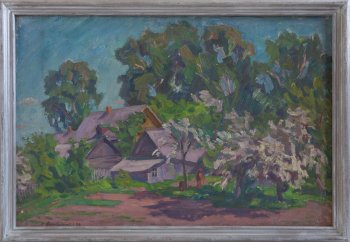 Начало июня. 1990г. Холст, масло. 51х76,5