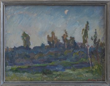 Утро. 1993г. Холст, масло. 56х72