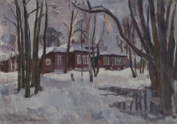 Март. Холст, масло. 52х74