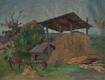 Конец лета. 1958г. Холст, масло. 70х90