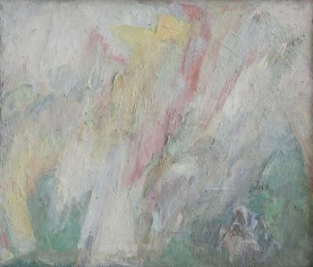 Размытая радуга. 1963г. Холст, масло. 38,5х45