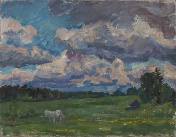Б/Н. Холст, масло. 48х62