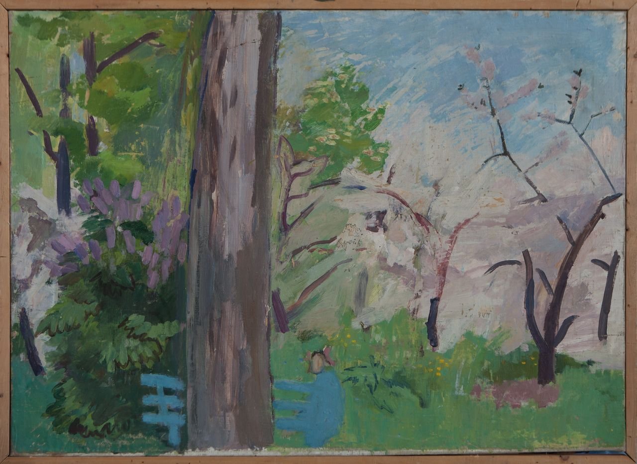 Весна. 1956г. Холст, масло. 80х110