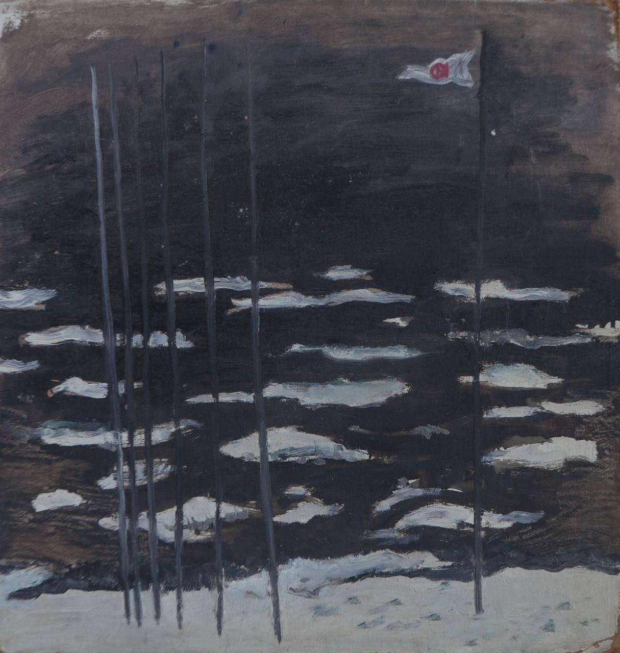 Б/Н. Фанера, масло. 60х57