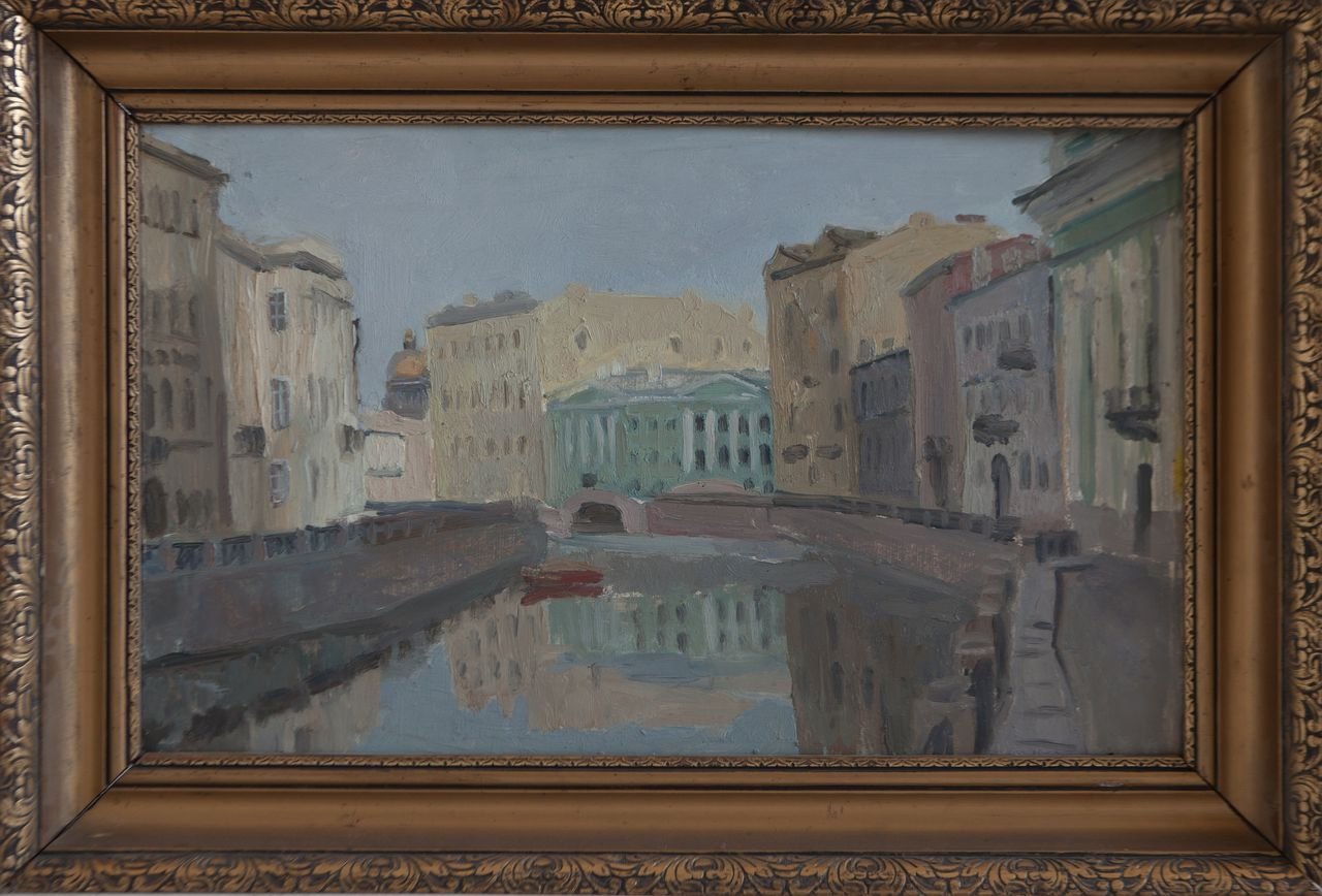 Б/Н. Фанера, масло. 37х60