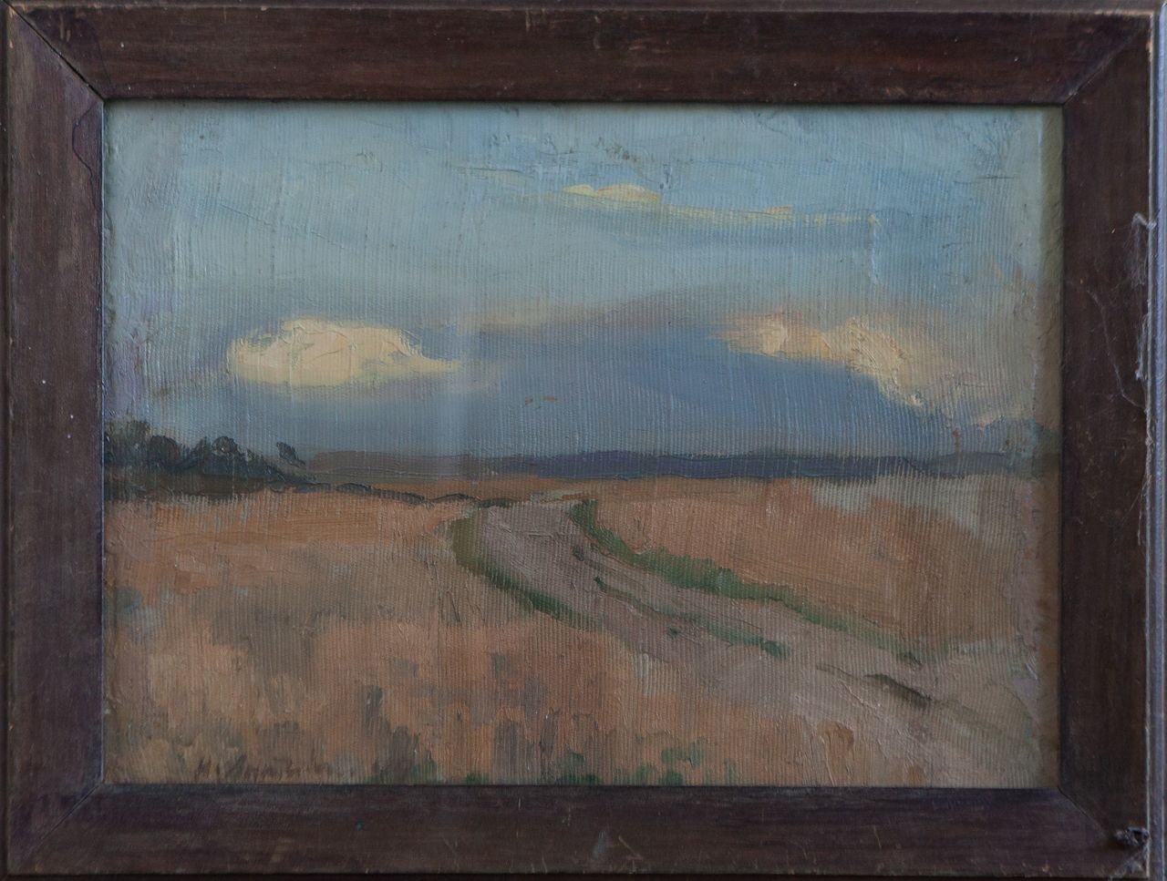 Б/Н. 1949г. Фанера, масло. 34х47