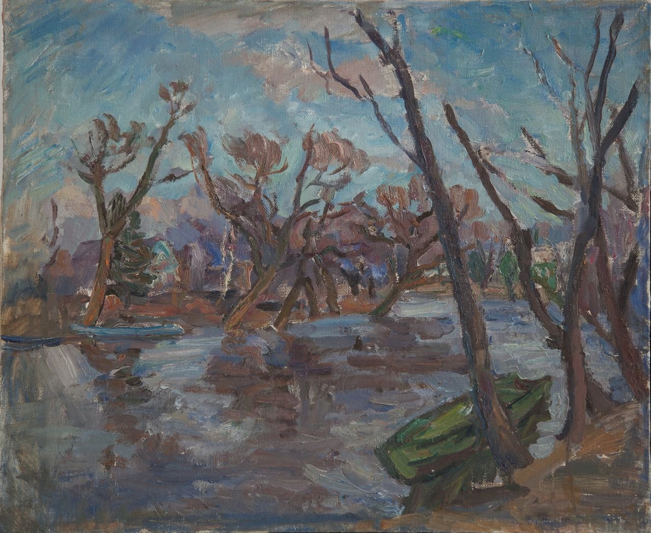 Б/Н. Холст, масло. 60х75