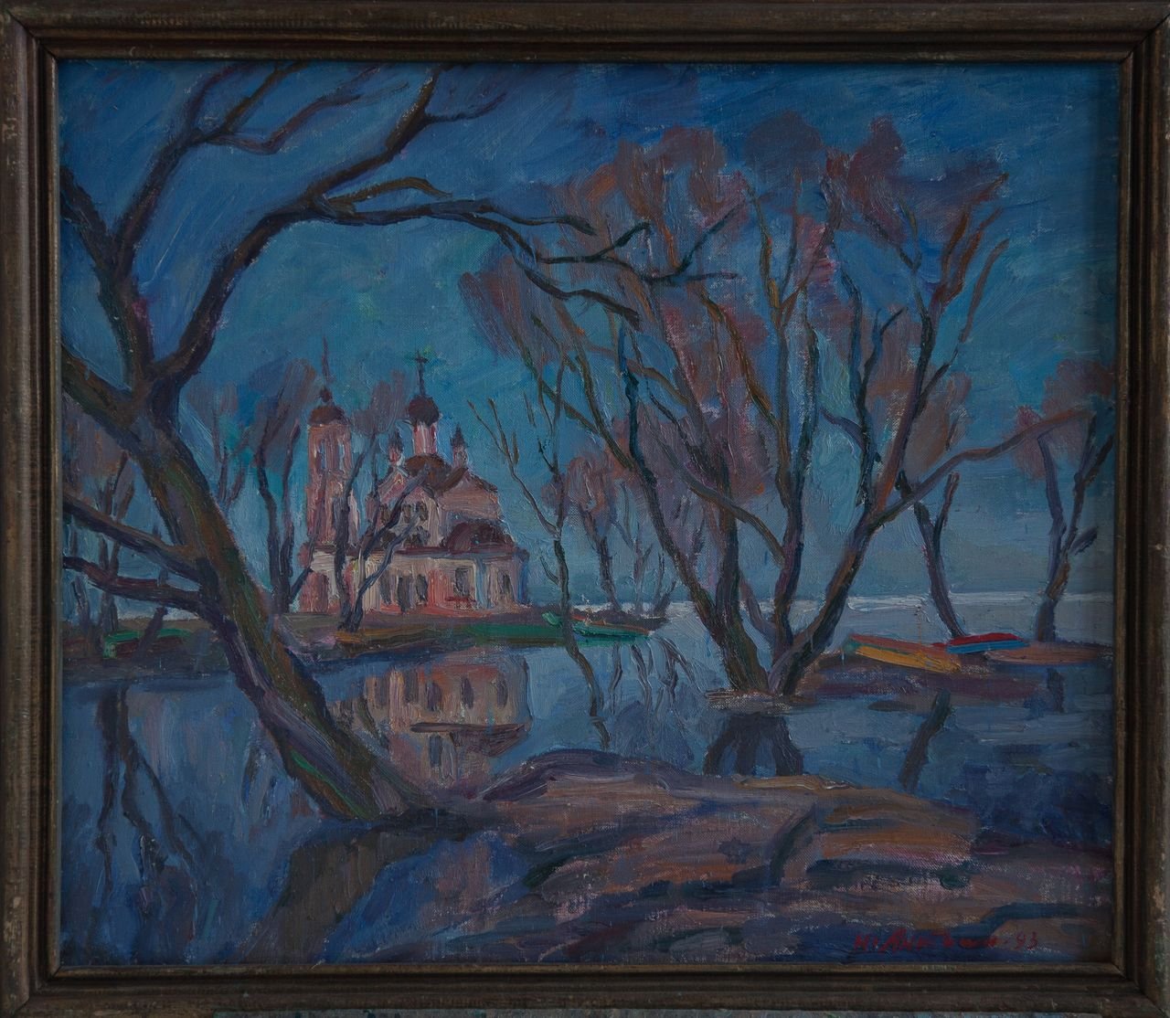 Весна. 1993г. Холст, масло. 60х70