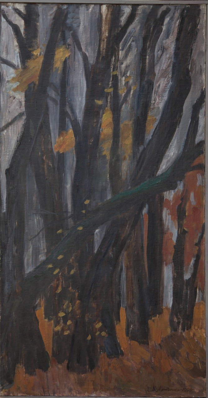 Б/Н. Холст, масло. 201,5х106