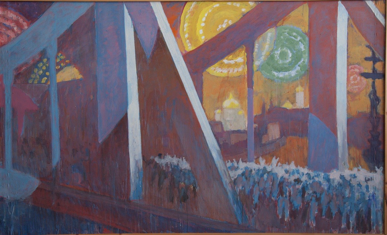 Б/Н. Холст, масло. 144х235