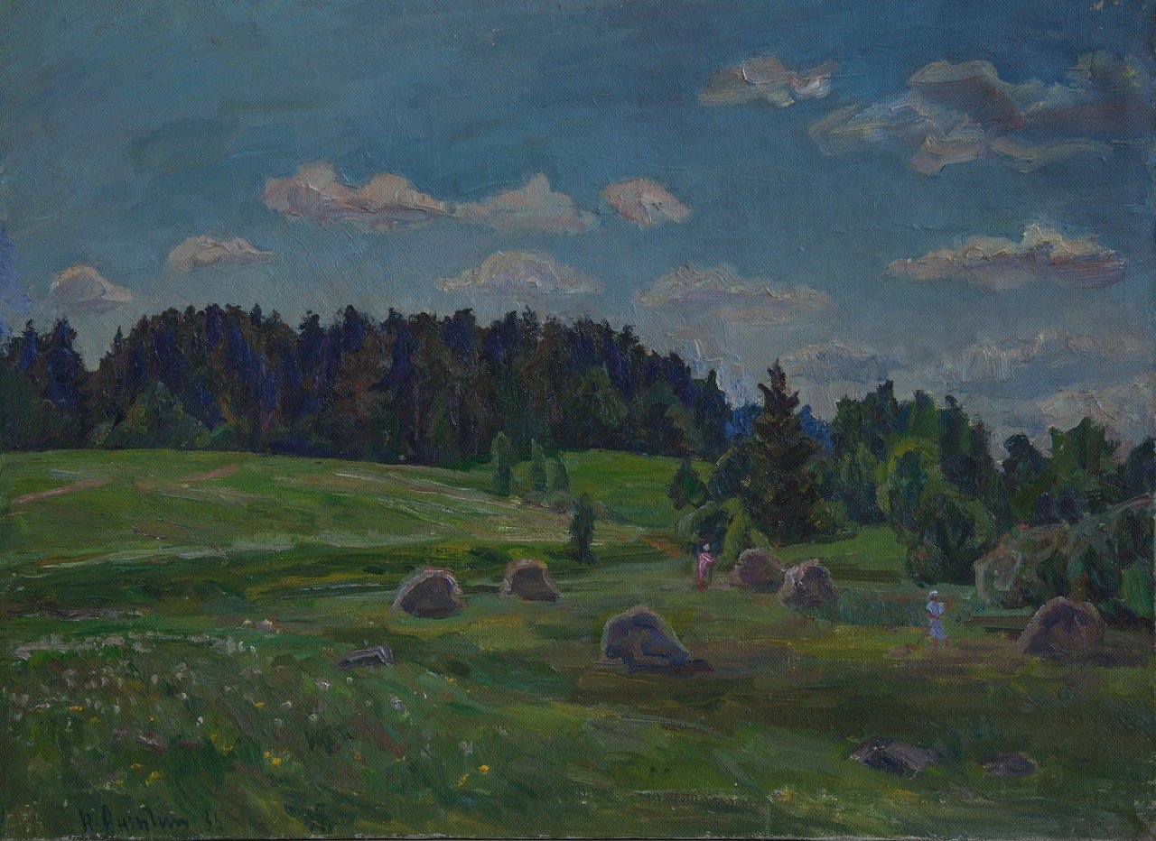 Лето. 1986г. Холст, масло. 66х90