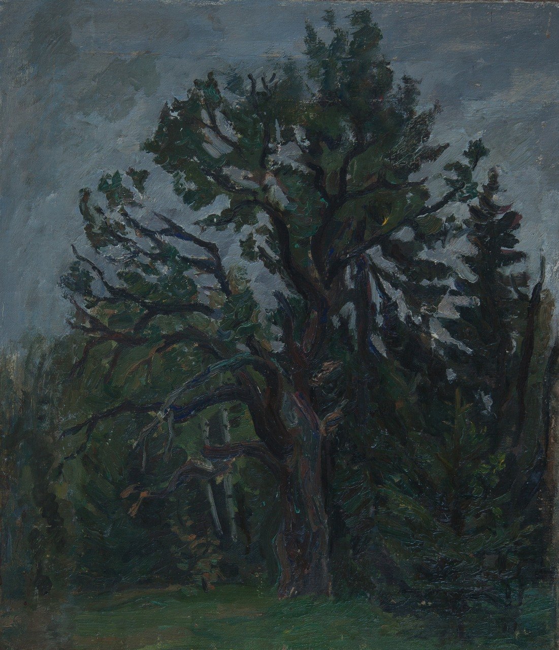 Б/Н. Фанера, масло. 84х55
