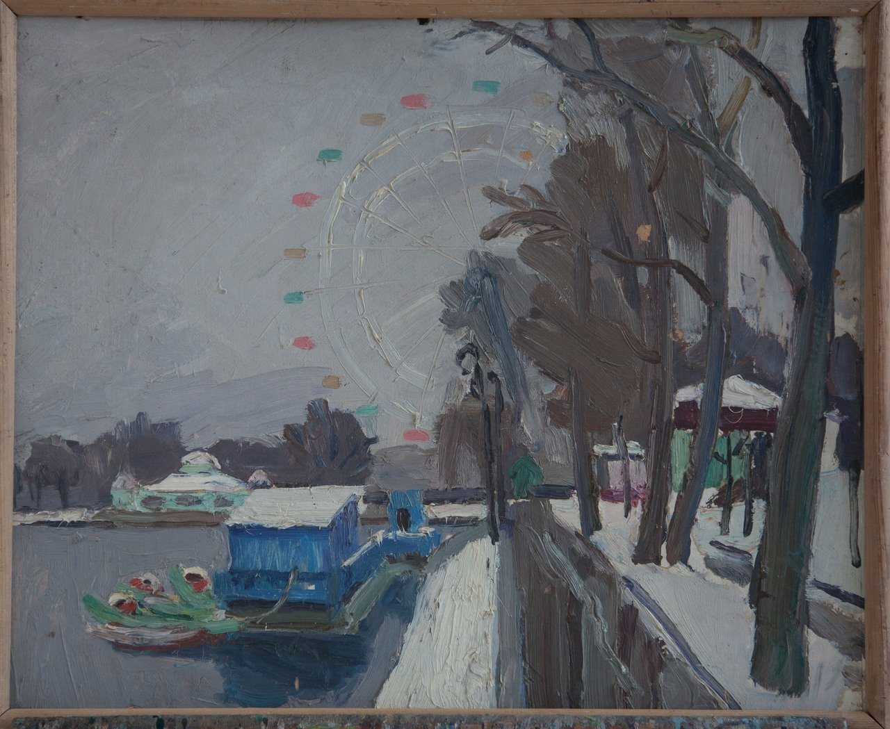 Б/Н. Фанера, масло. 49,5х60,5