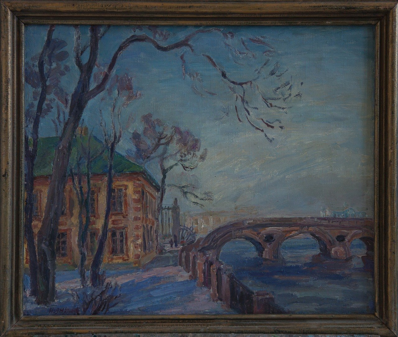 Санкт-Петербург. Весна. 1992г. Холст, масло. 50х60