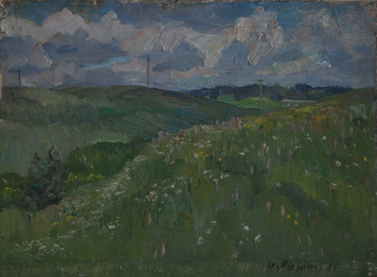 Лето. 1985г. Холст, масло. 34,5х48,5