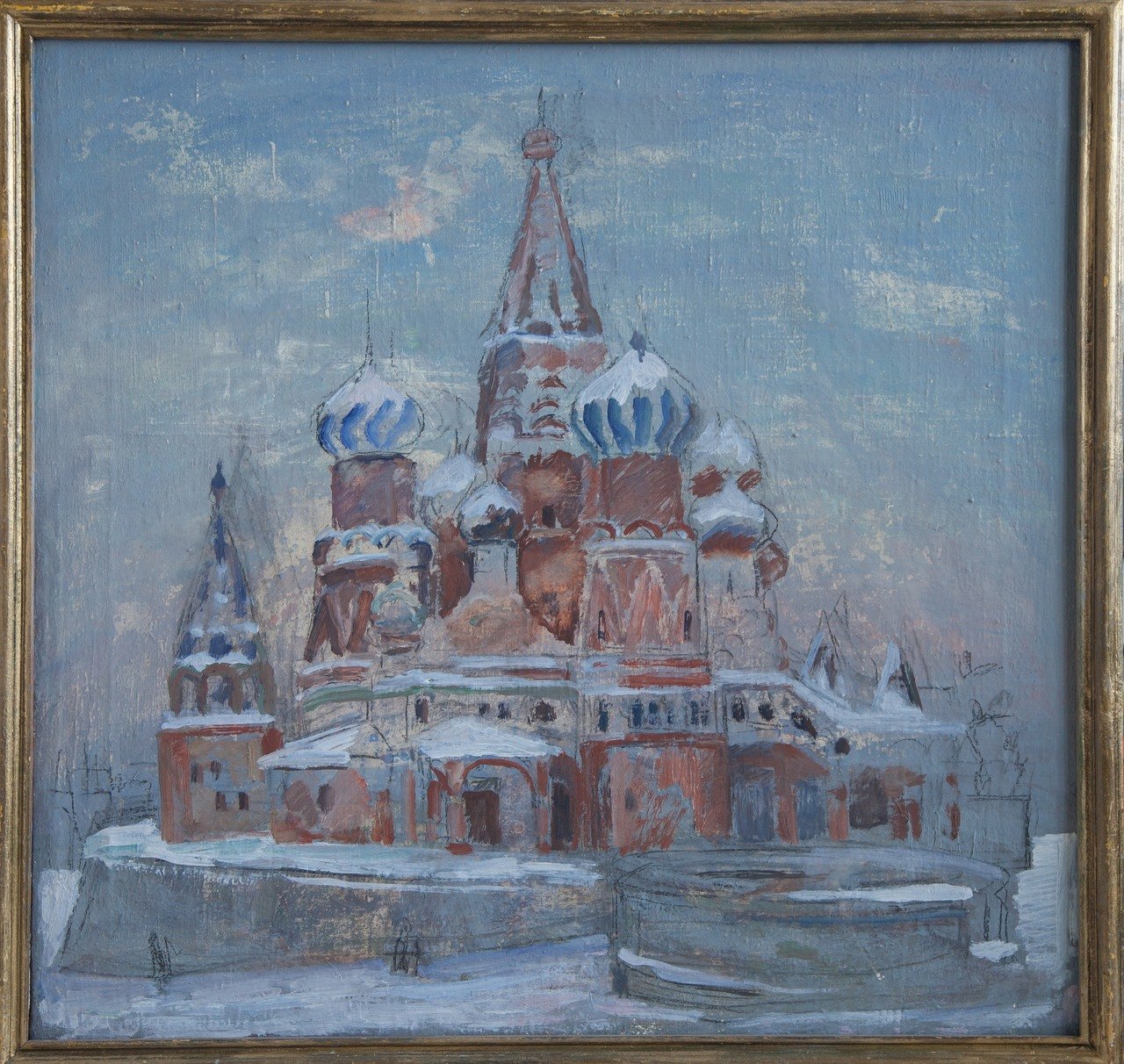 Б/Н. Холст, масло. 100х105
