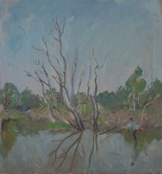 Б/Н. Холст, масло. 70х65,5