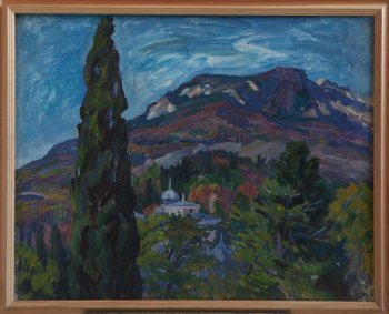 Гурзуф (осень). 1991г. Холст, масло. 80х100