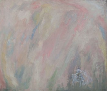 Размытая радуга. 1994г. Холст, масло. 110х128