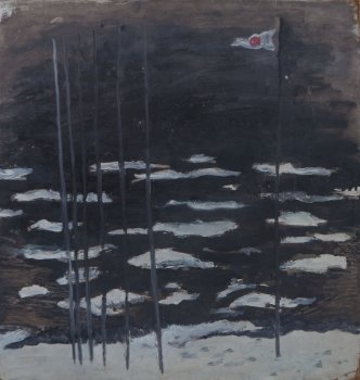 Б/Н. Фанера, масло. 60х57