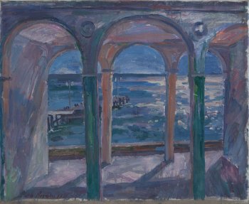 Гурзуф. 1991г. Холст, масло. 66х81