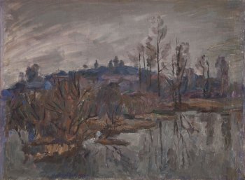 Весна. Холст, масло. 56х74