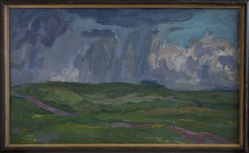 Б/Н (ненастье). Холст, масло. 71х121