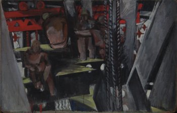 Б/Н. 1965г. Фанера, акварель. 78,5х122