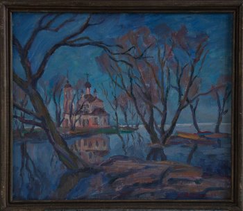 Весна. 1993г. Холст, масло. 60х70