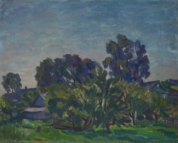 Утро. 1991г. Холст, масло. 80х100