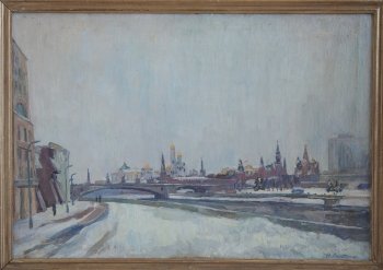 Кремль. 1966г. Холст, масло. 73х105