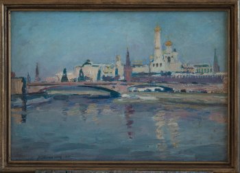 Кремль. 1964г. Холст, масло. 50х72