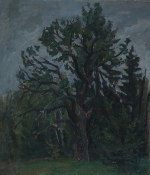 Б/Н. Фанера, масло. 84х55