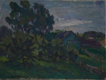 Утро. 1981г. Холст, масло. 40х53