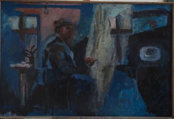 Валентин Николаевич Алексеев (Михайловское). 1993г. Холст, масло. 100х150