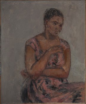 Б/Н. 1957г. Холст, масло. 117х97