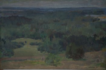 Дали. 1973г. Холст, масло. 75х114
