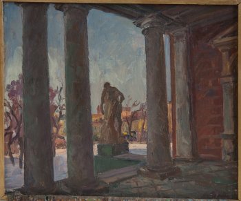 Санкт-Петербург. Начало весны. 1992г. Холст, масло. 50х60