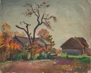 Б/Н. Холст, масло. 55х68