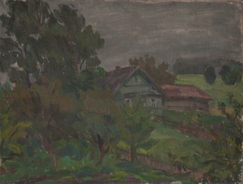 Б/Н (Михайловское). Холст, масло. 38,5х50
