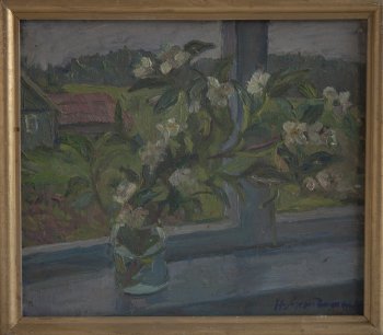 Б/Н. Фанера, масло. 34,5х40