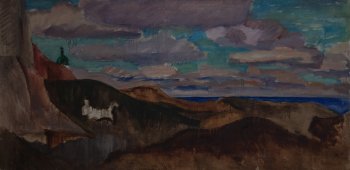 Б/Н. Холст, масло. 90х182