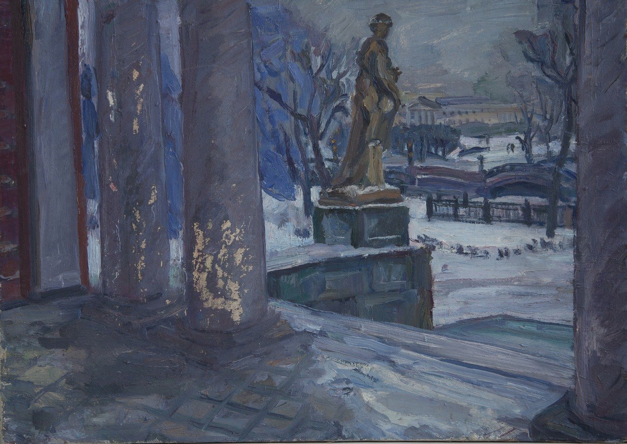 Б/Н. Холст, масло. 60,5х85